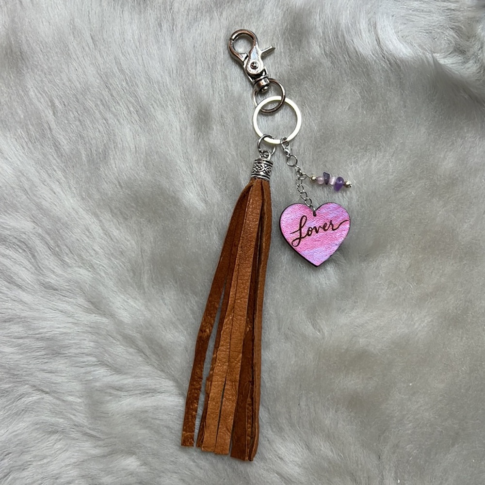 Hand Crafted Taylor Swift Inspired Tassel Keychain Purse Backpack Charm
